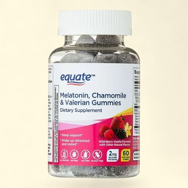 Equate Melatonin Gummies, 60 Count