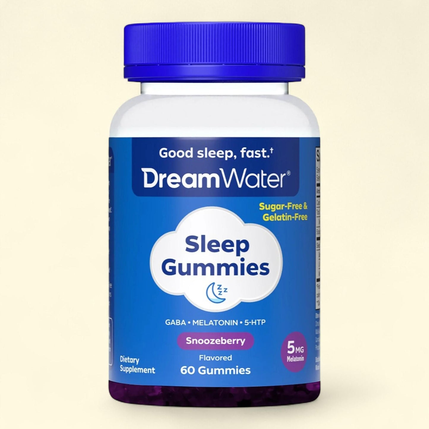 Dream Water Sleep Gummies, 60 Gummies