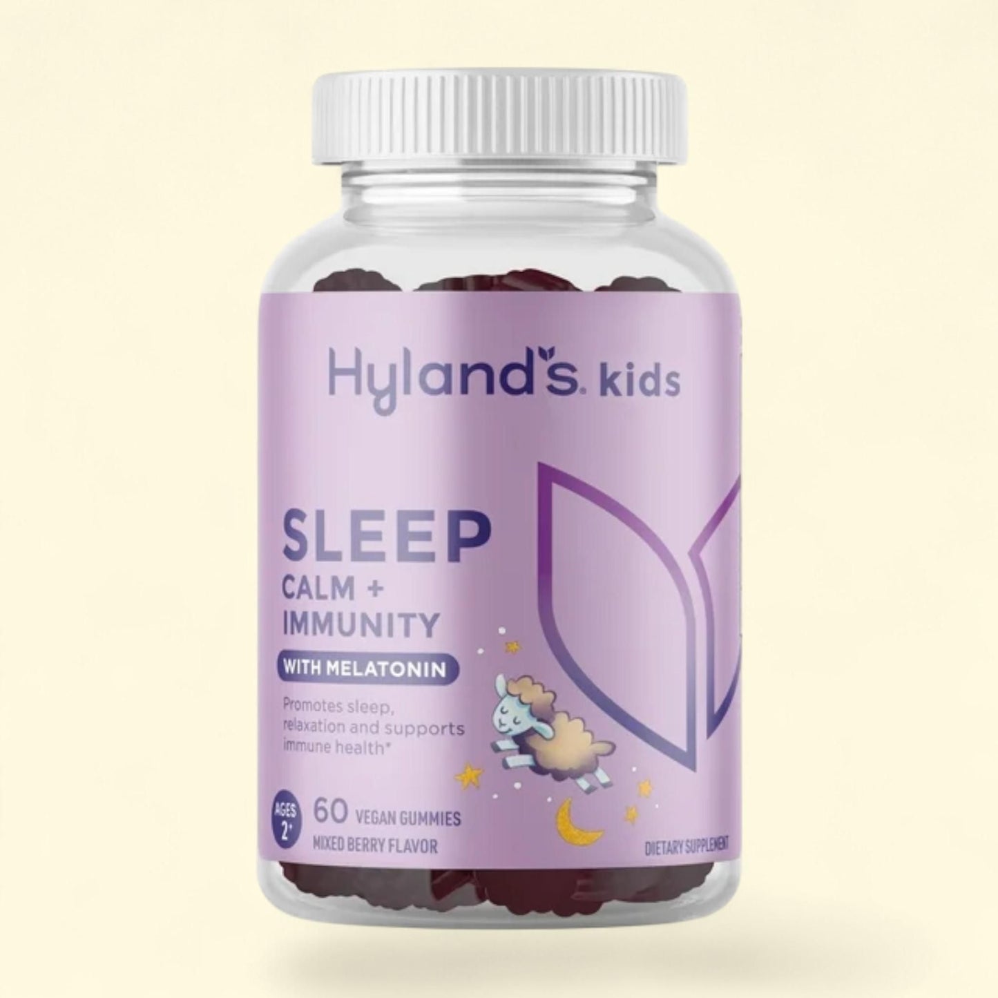 Hyland's Kids Sleep Calm + Immunity w/ Melatonin Vegan Gummies, 60 ct
