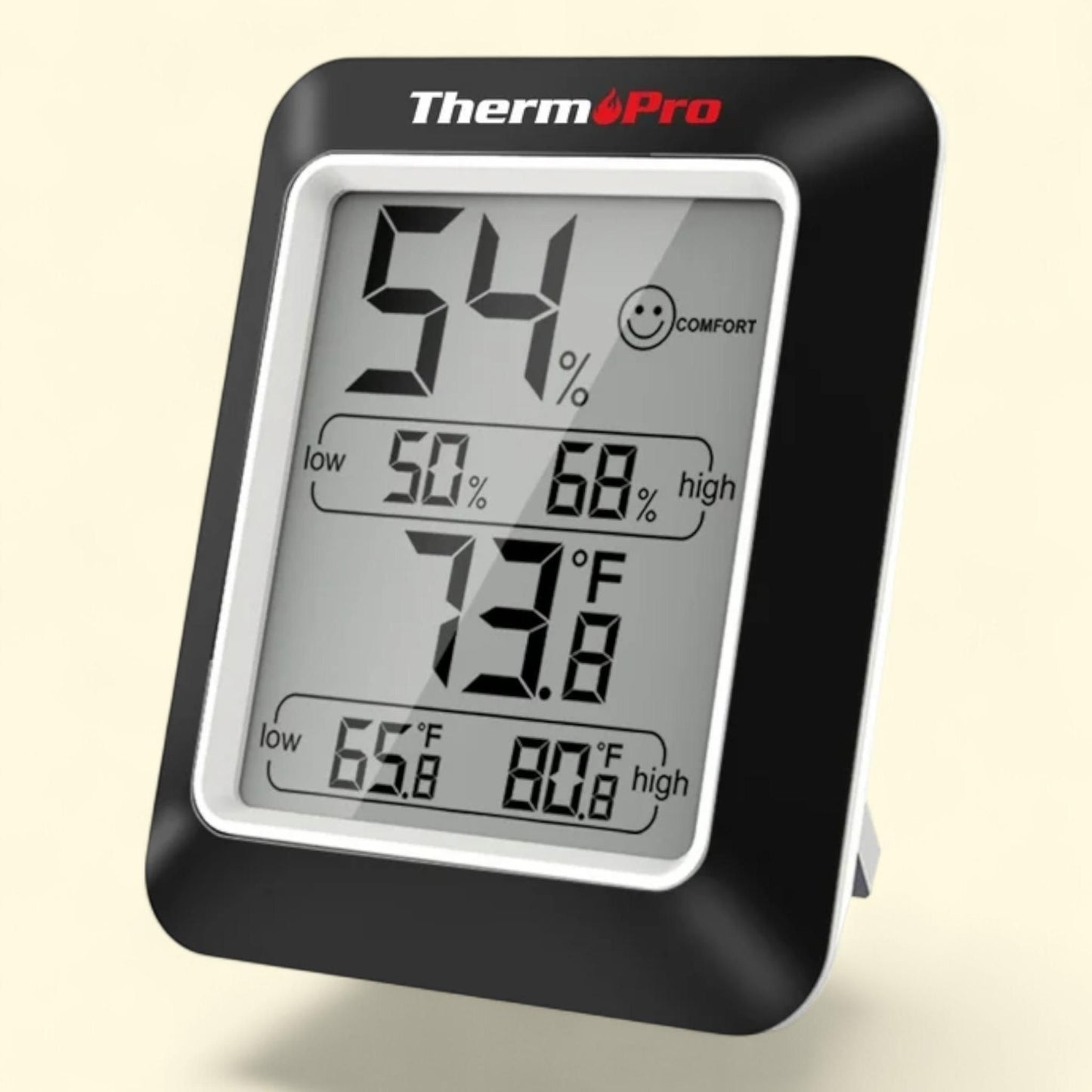 ThermoPro TP50W Digital Hygrometer, Indoor Thermometer, Room Thermometer, Humidity Gauge, Temperature Humidity Monitor, Thermohygrometer