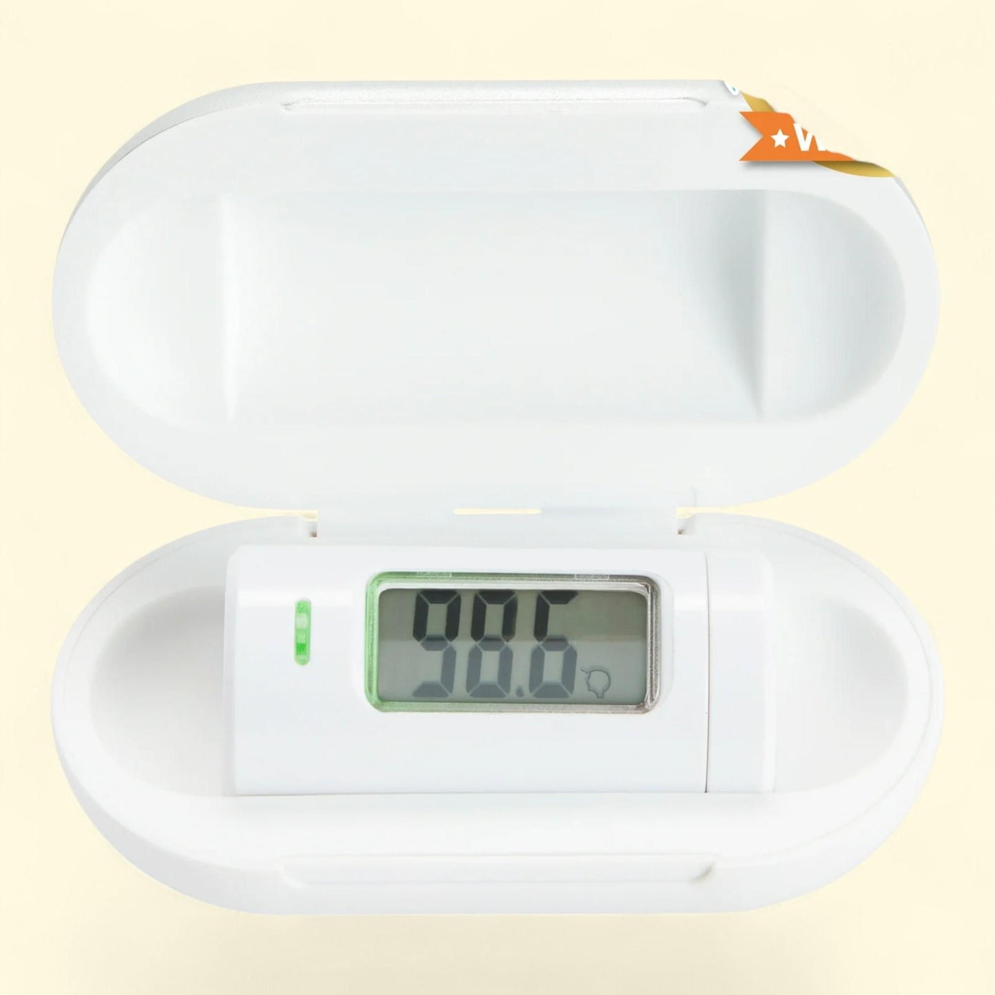 Munchkin Mini Infrared No-Touch Forehead Thermometer, Includes Travel Case