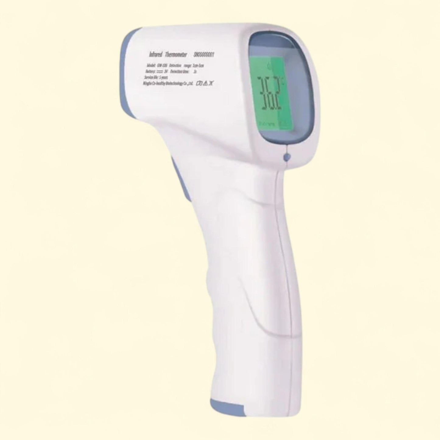 NexHome Infrared Thermometer, Non-Contact, Size