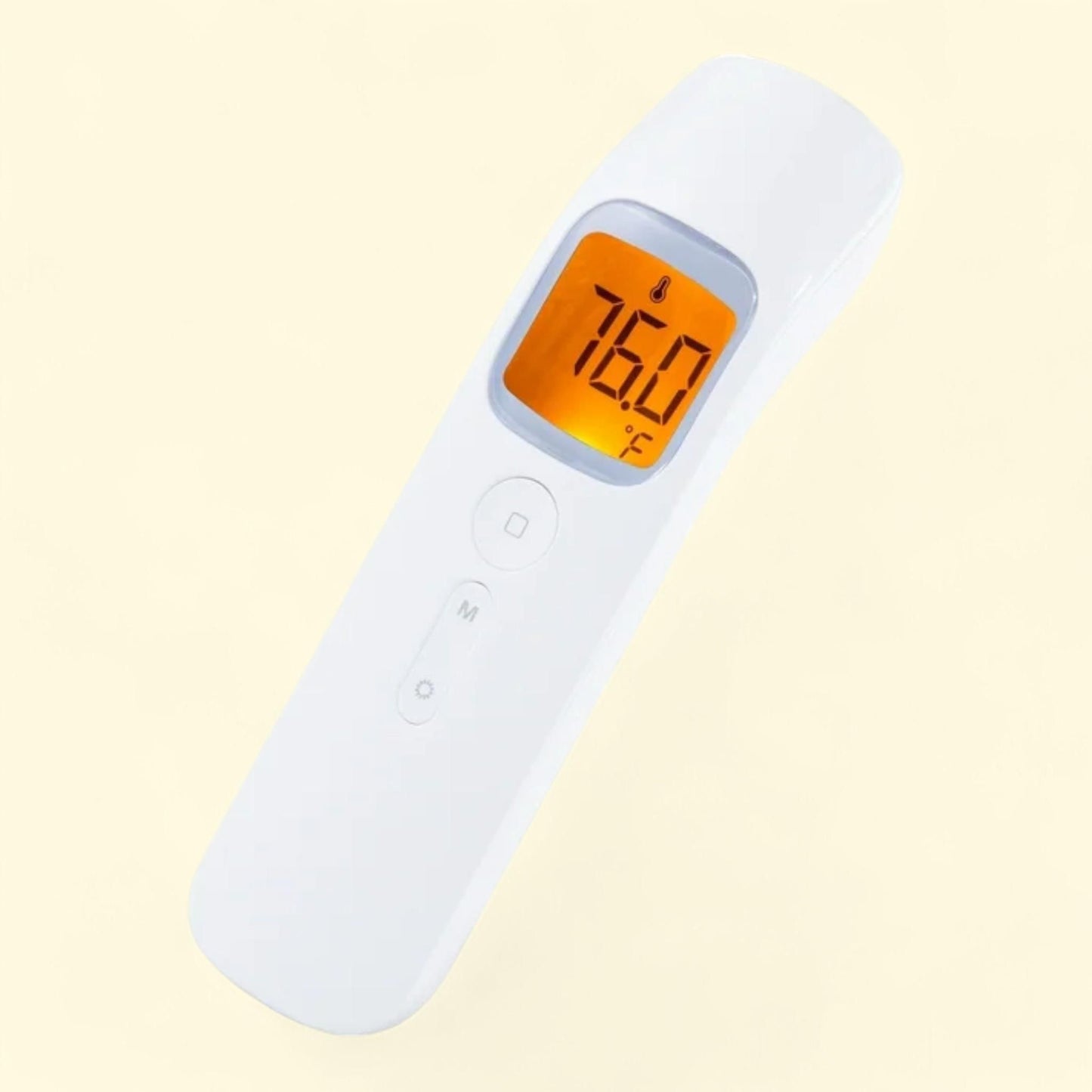 ET03 Infrared Forehead Thermometer, No Contact, Fast Accurate Readout, Babies Children Adults, Hygienic, Automatic Shut Off, 32 Sets of Memory, Fever Alert System, Large LCD Backlit Screen