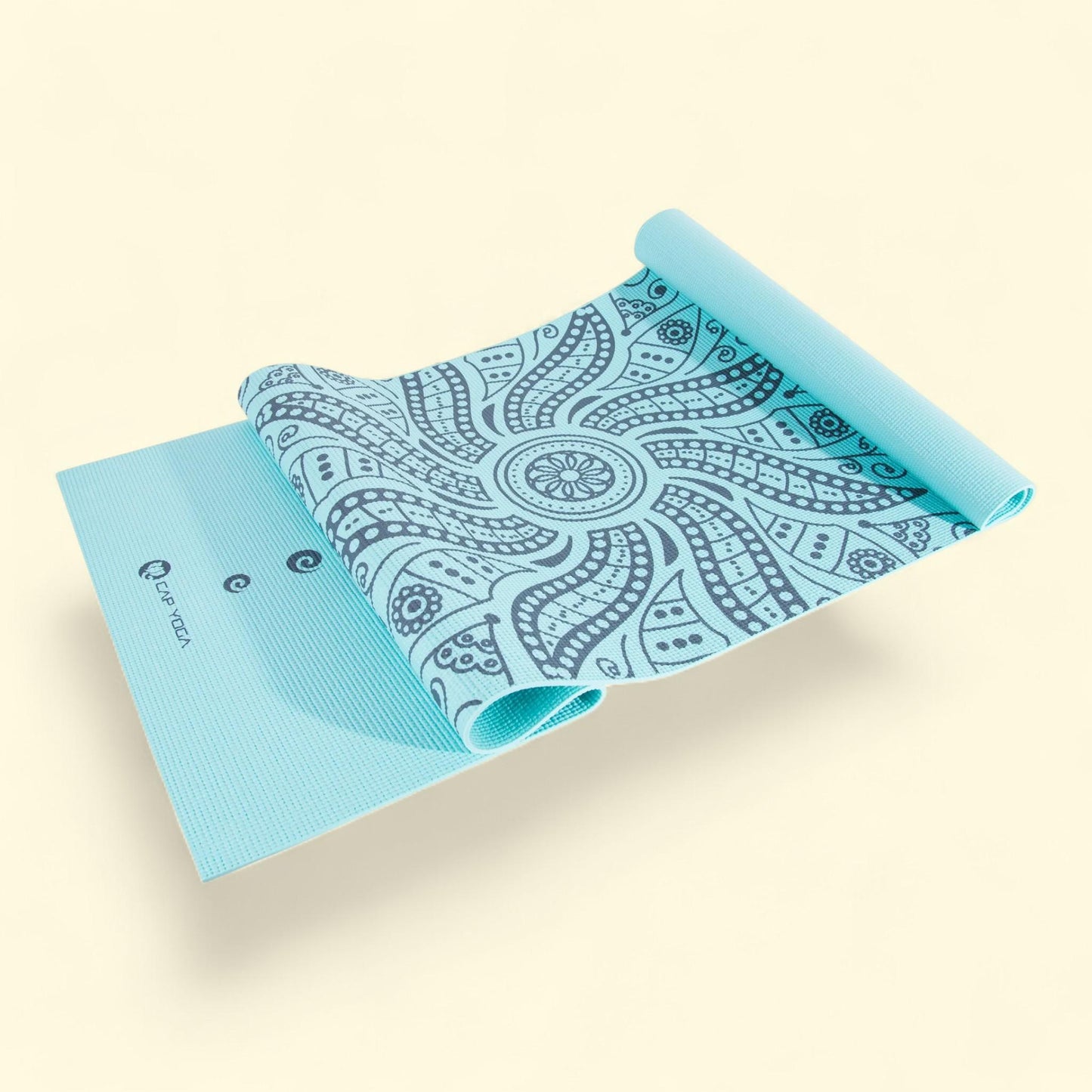 CAP Yoga Mat, Mandala, with Carry Strap, 1 count