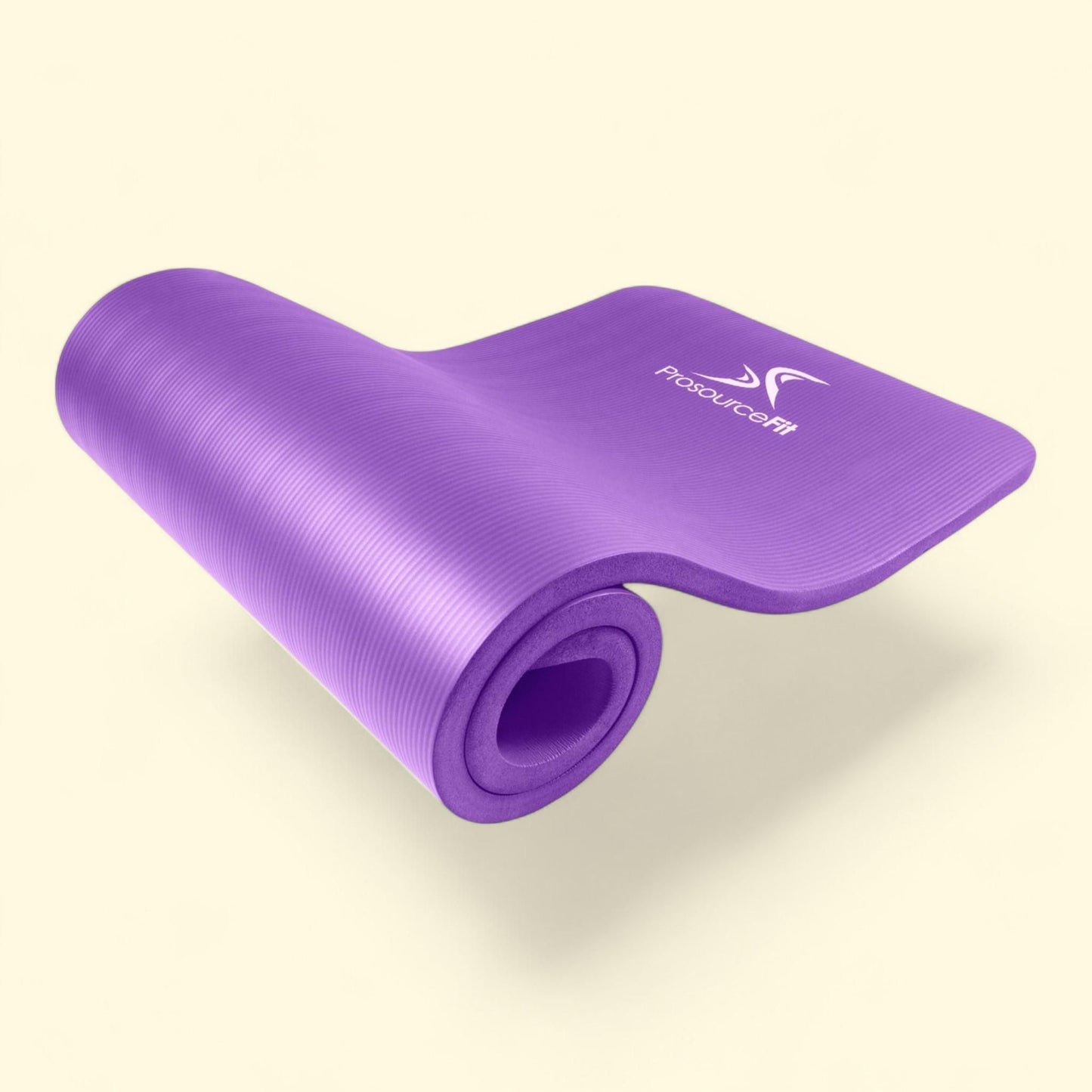 ProsourceFit Yoga and Pilates Mat, Extra Thick, 1/2-inch or 1-inch