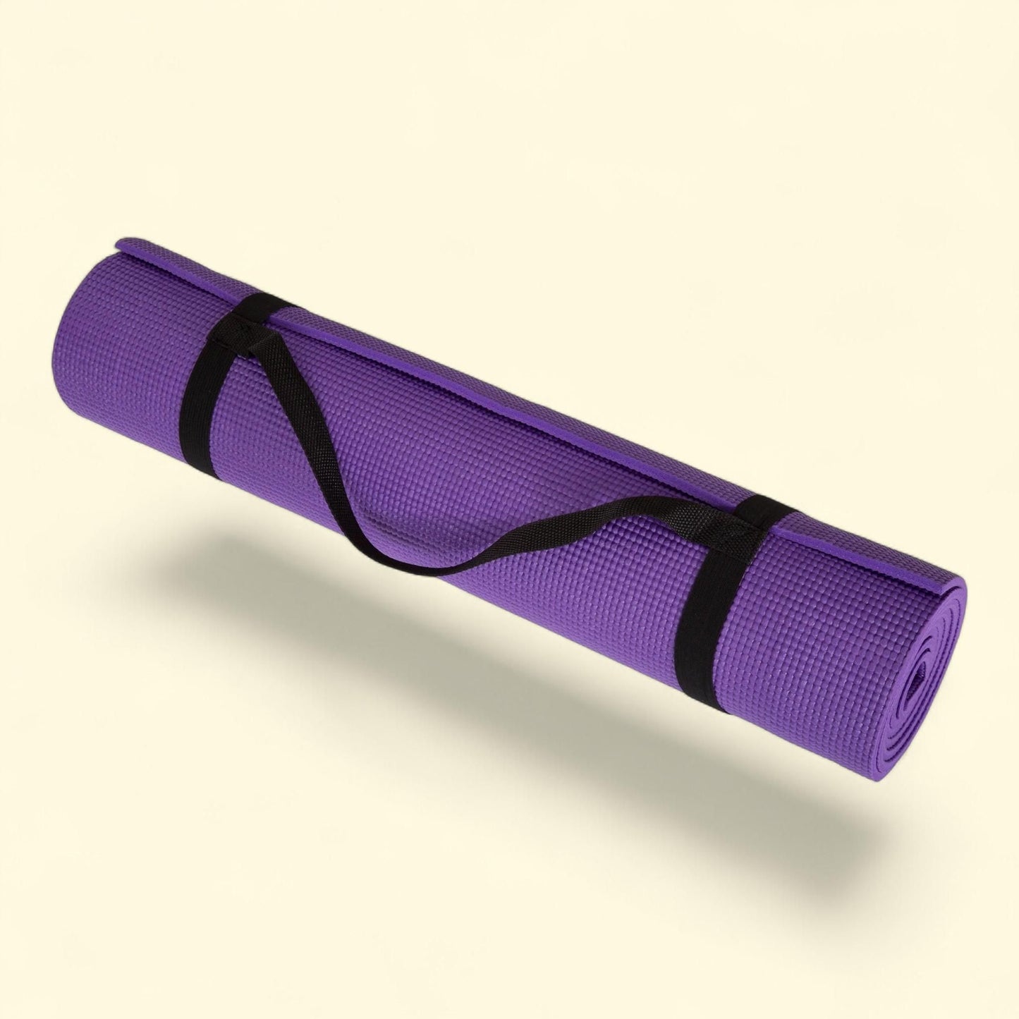 Wakeman Fitness Yoga Mat, 1/4 In. Purple