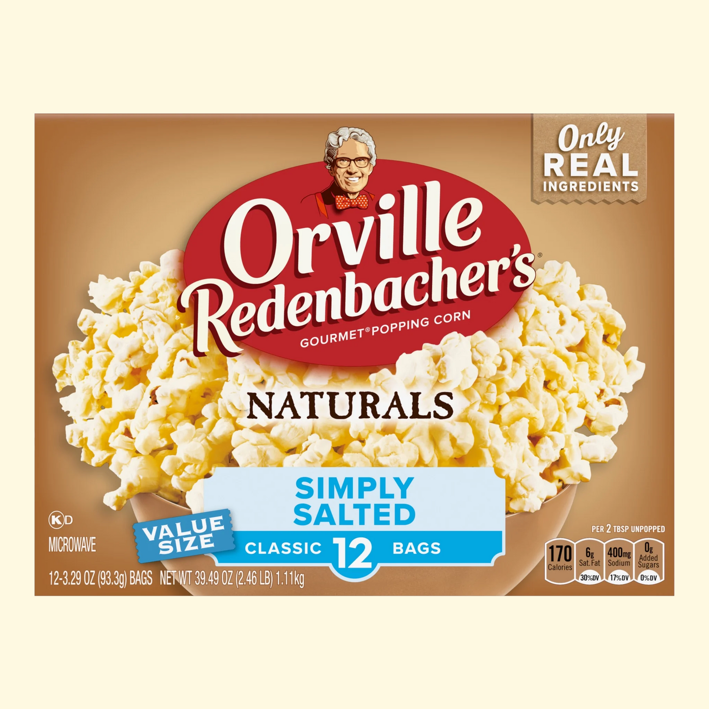 Orville Redenbacher's Naturals Simply Salted popcorn