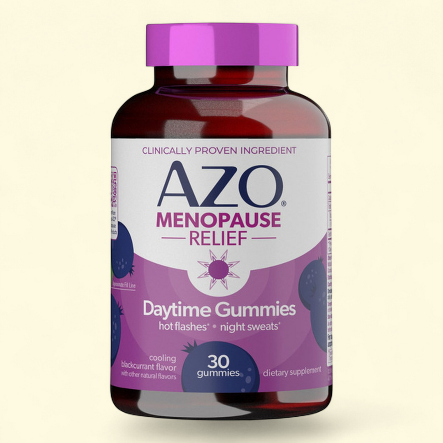 AZO Daytime Menopause Gummies, 30 Count