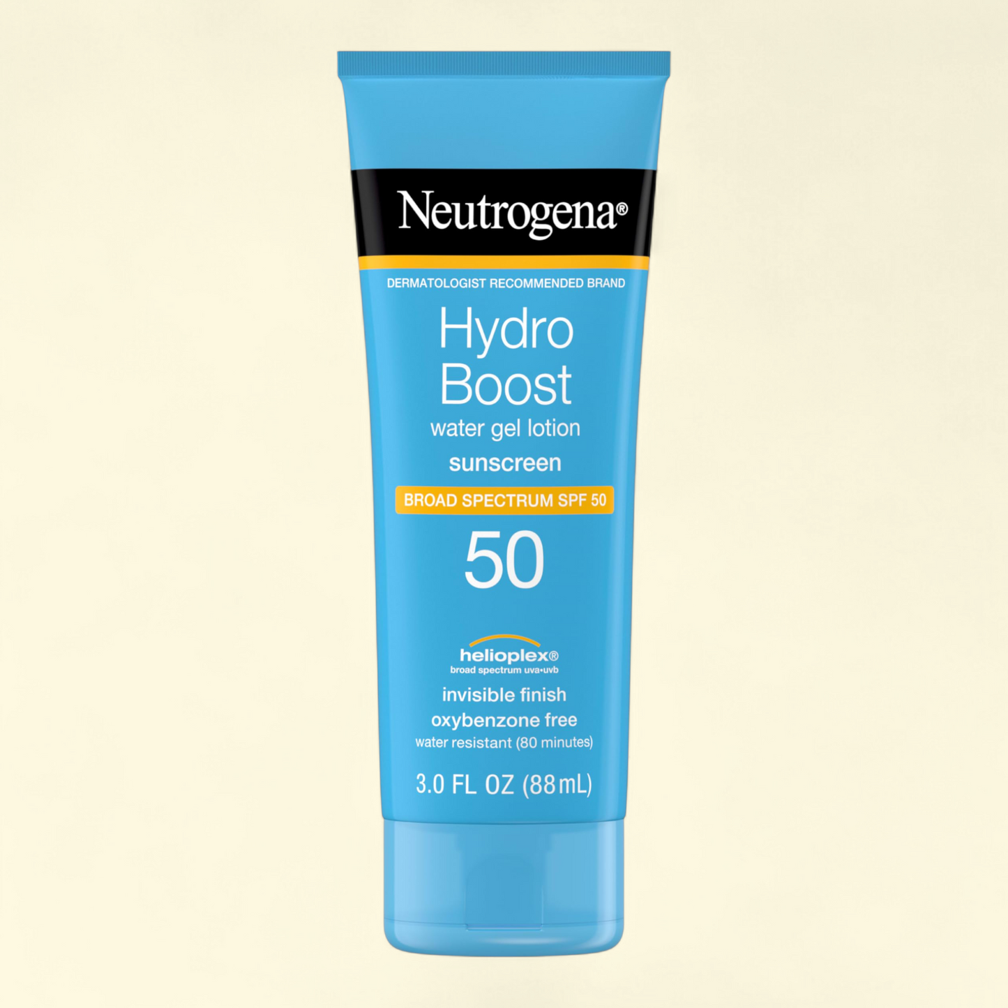 Neutrogena Hydro Boost Moisturizing Gel Sunscreen Lotion, SPF 50, 3 oz