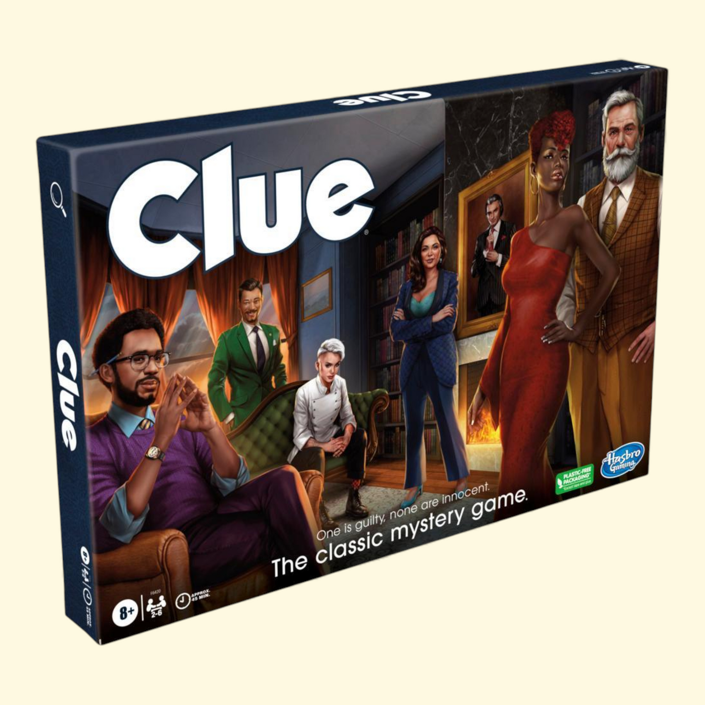 Clue Board Game, 2-6 Players, Ages 8+
