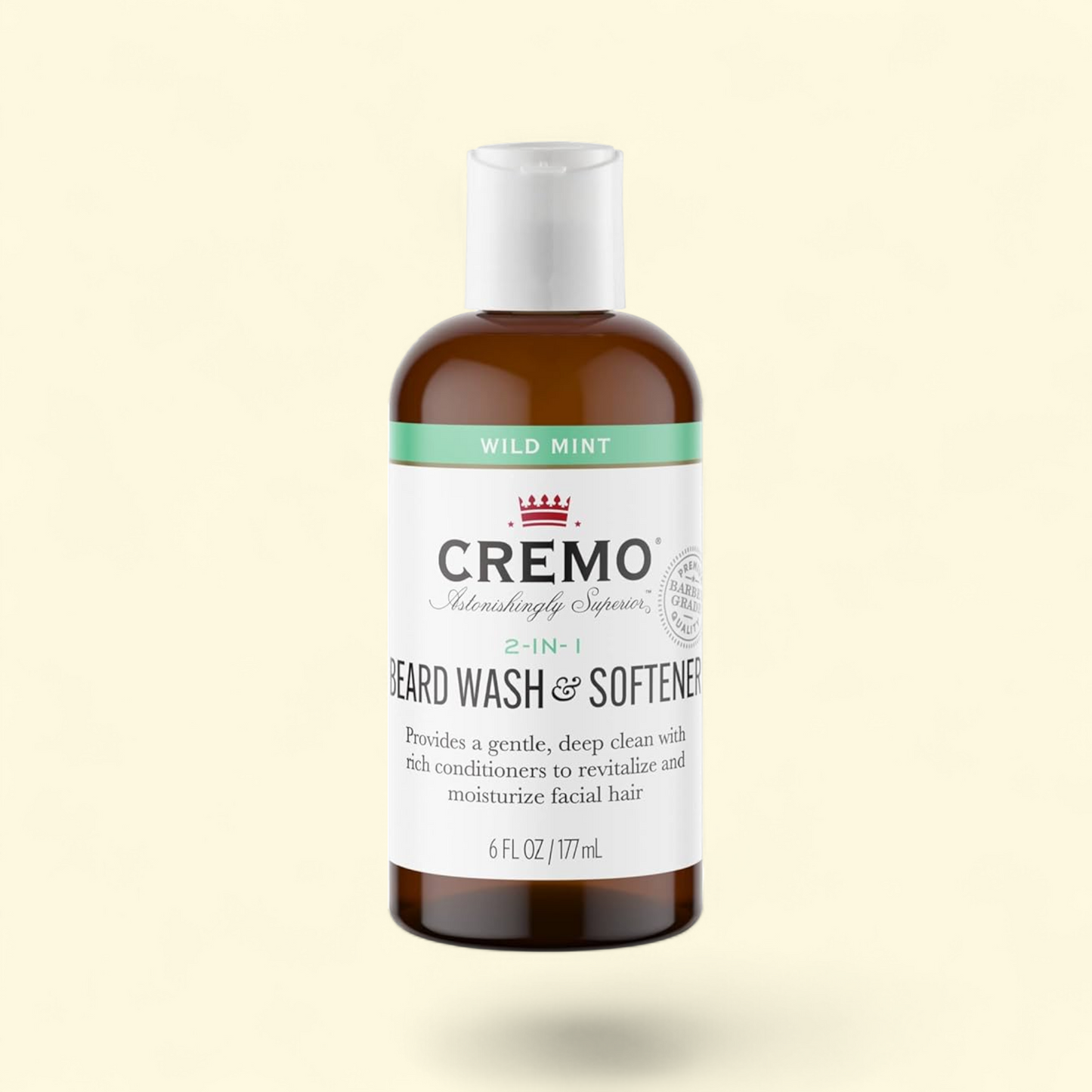 Cremo Beard & Face Wash, 6 fl oz