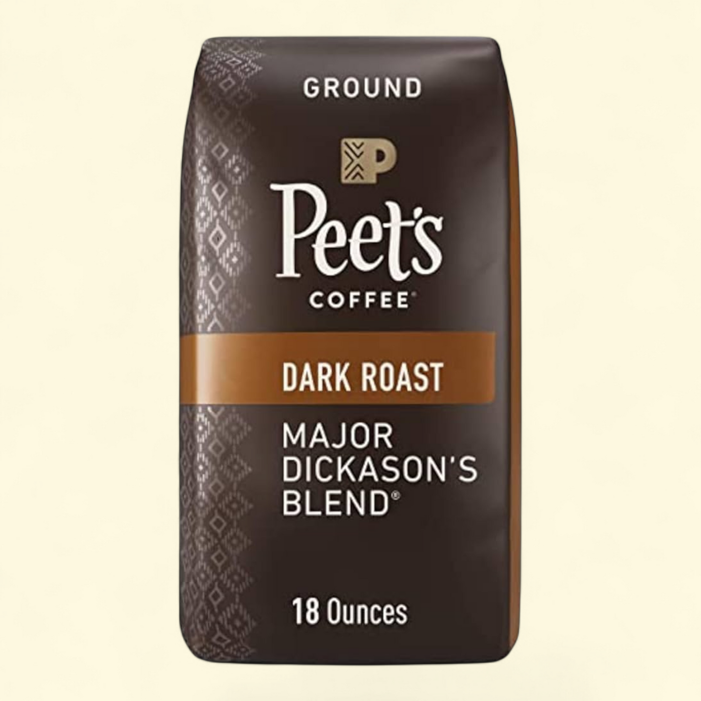 Peet's Major Dickason's Blend Dark Roast Ground Coffee, 12 oz