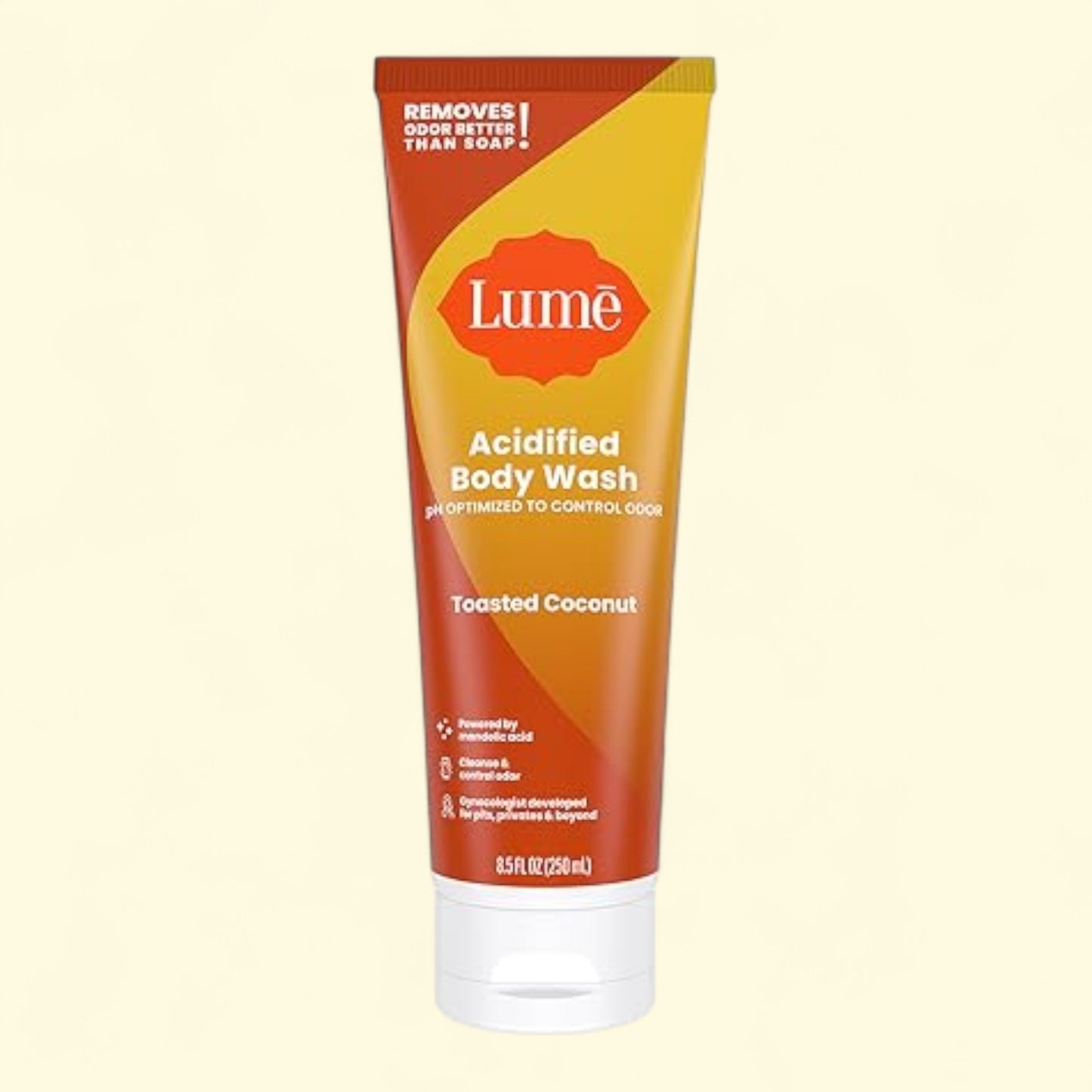 Lume Body Wash, Toasted Coconut, 7 fl oz