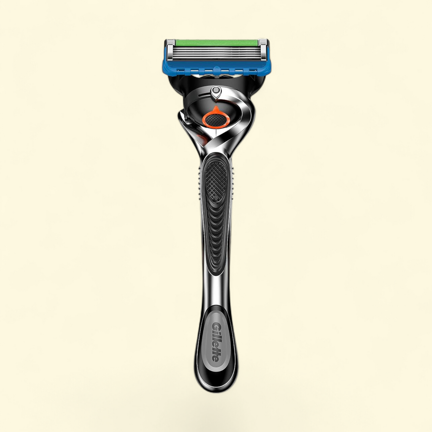 Gillette Pro Glide Power Men's Razor Handle + 1 Blade Refill, Blue