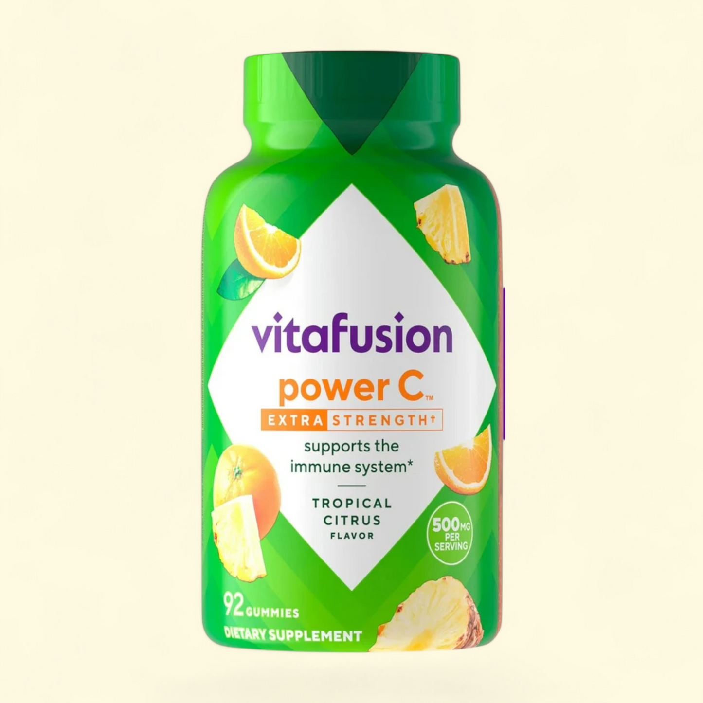 Vitafusion Power C Gummy Vitamins, 500 mg, 92 Count