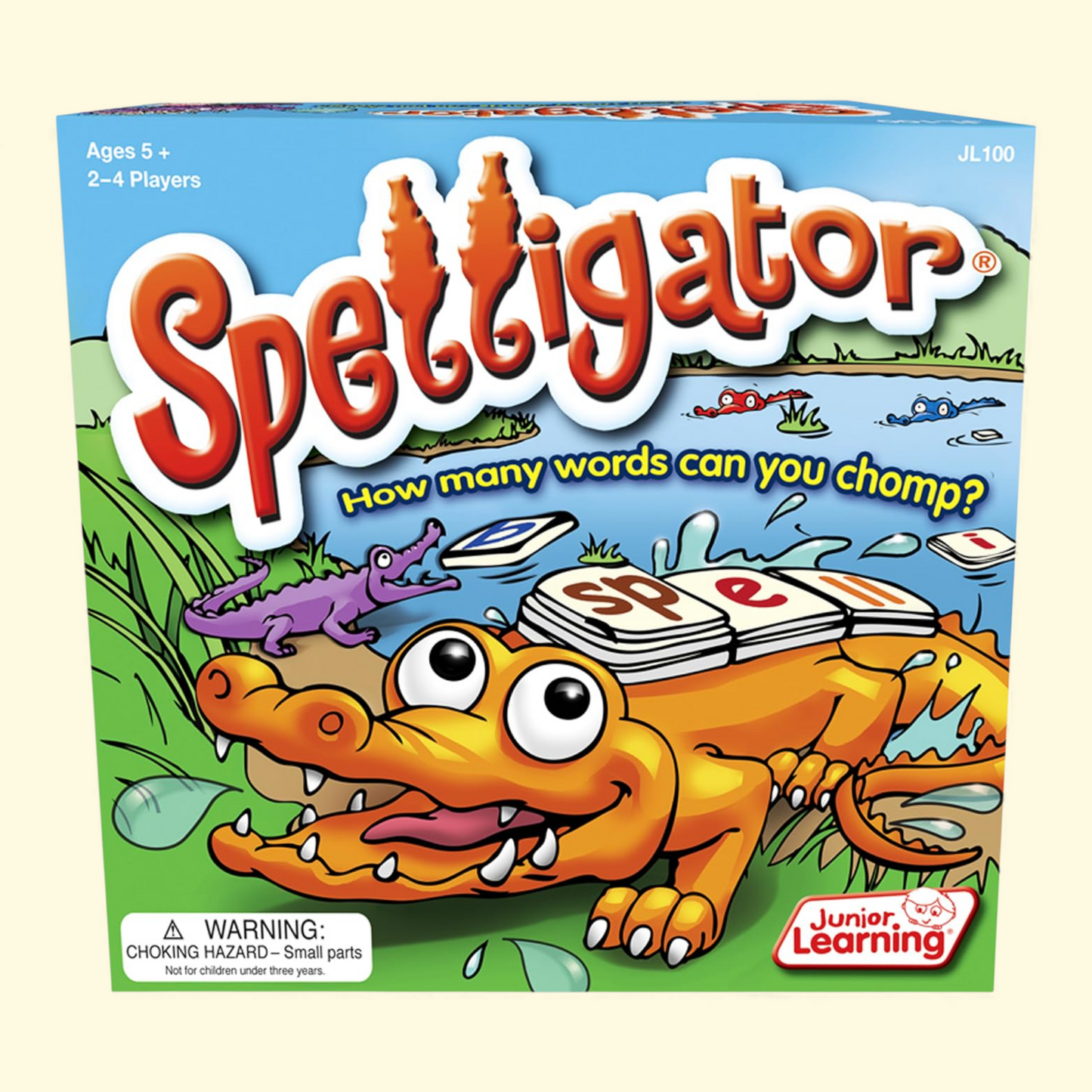 Junior Learning Spelligator Game, Ages 5 and Up