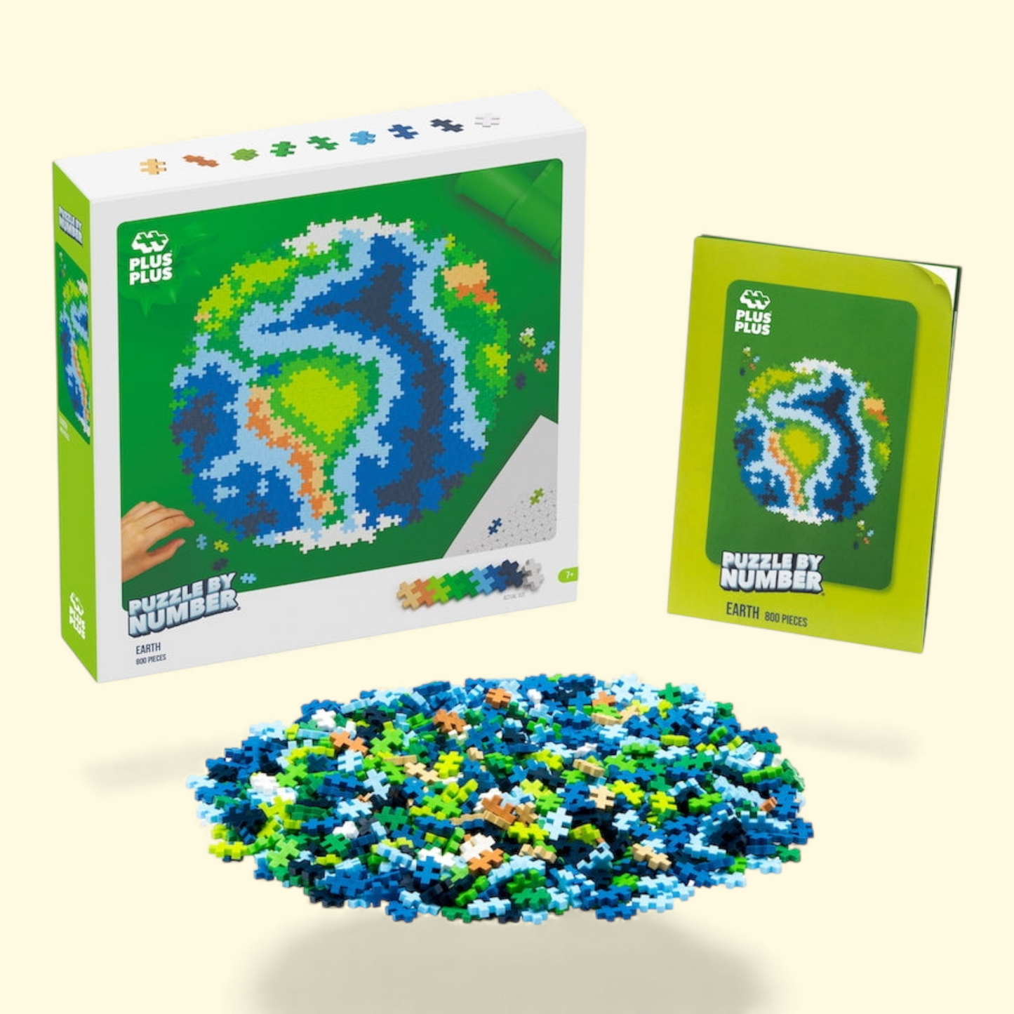 Plus-Plus Puzzle by Number, 800 PC