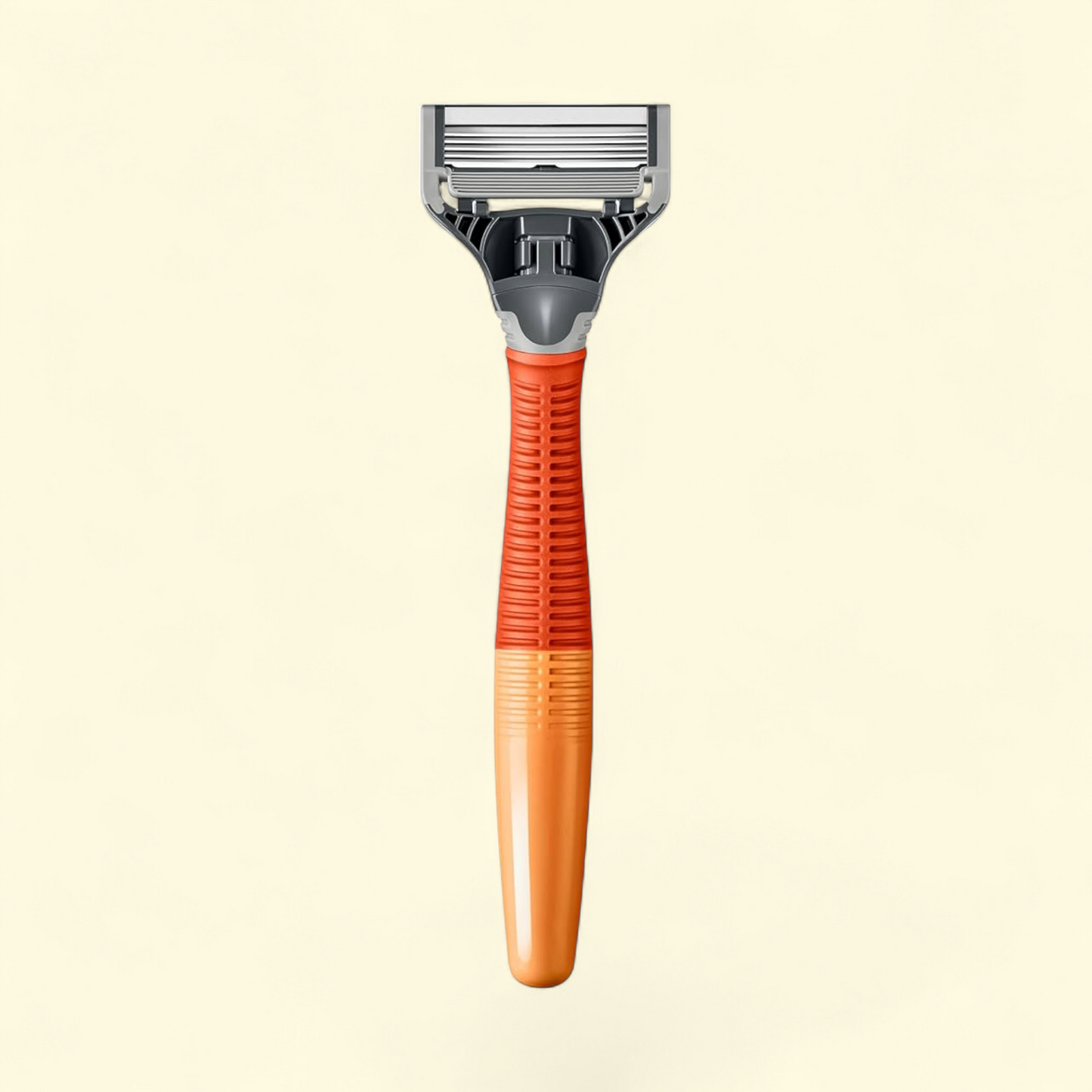 Harry's Shaving Razor, 5 Razor Blade Refill Cartridges, Ember Orange
