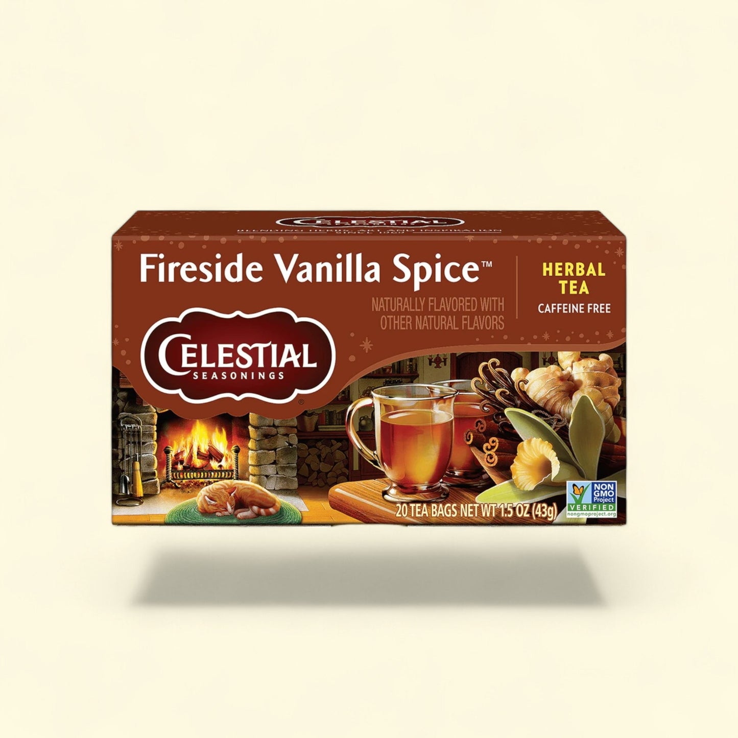 Celestial Seasonings Vanilla Spice Herbal Tea Bags, 20 Count — authentic US product shipped worldwide by Treatspree