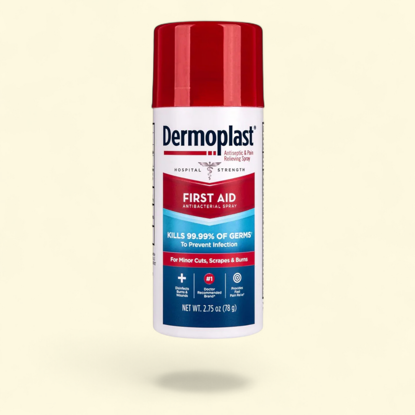 Dermoplast First Aid Spray, Antiseptic & Analgesic Spray, 2.75oz