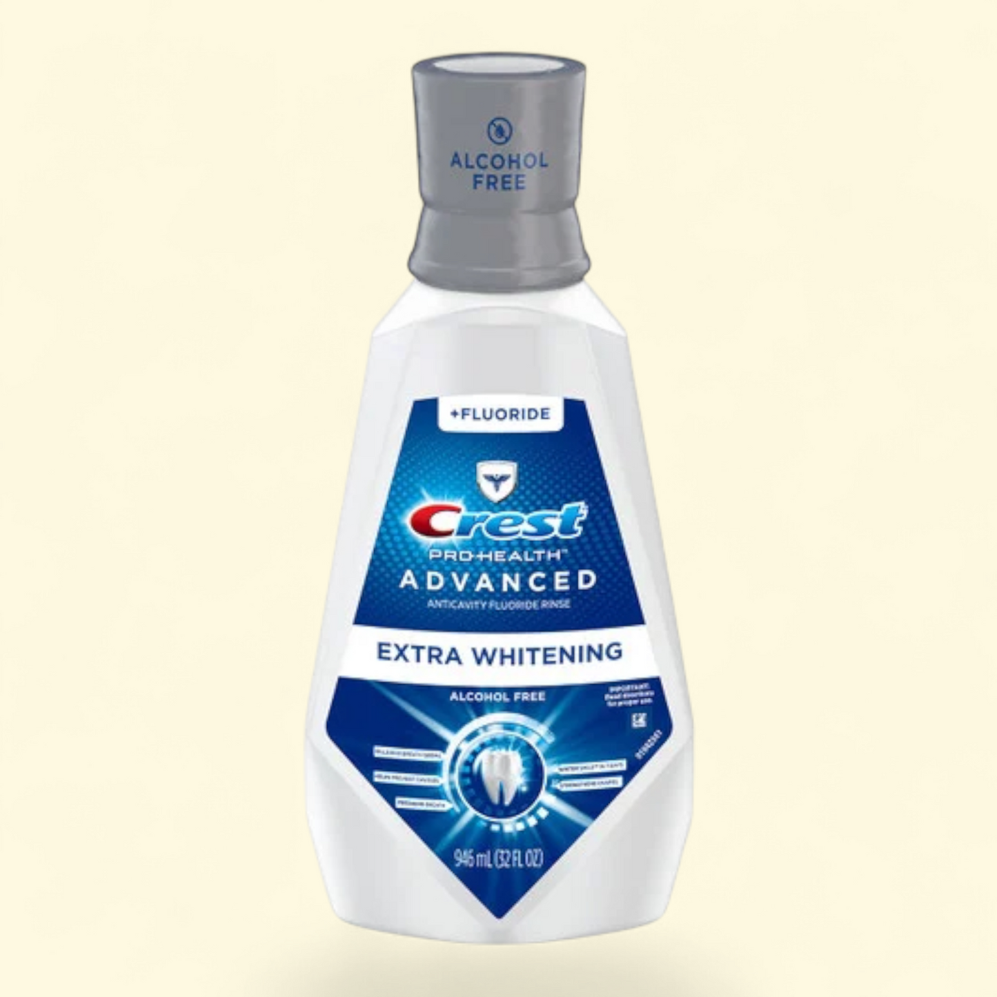 Crest Pro-Health Advanced Extra Whitening Mouthwash, 946 mL