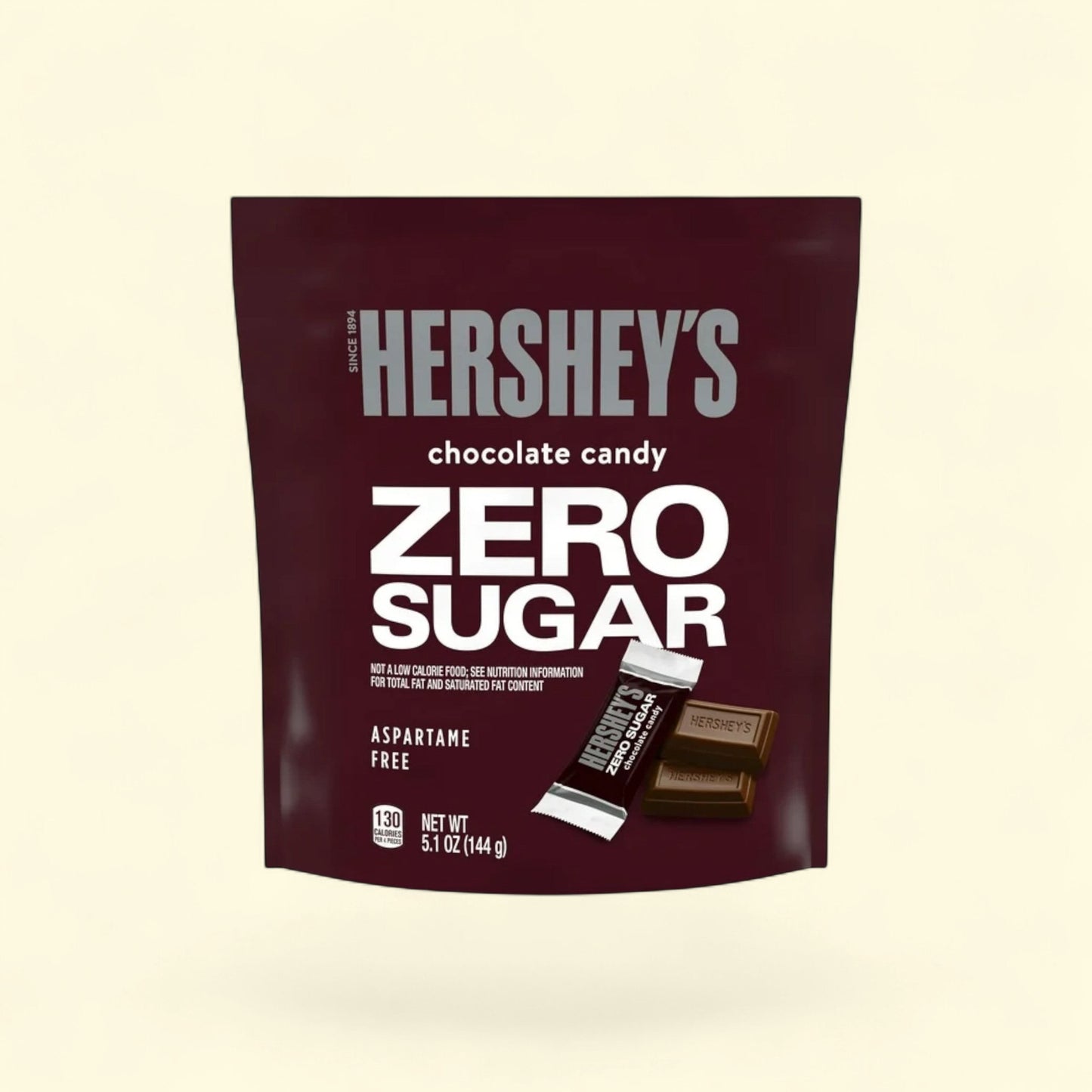 Hershey's Zero Sugar Chocolate Candy, 5.1 oz — authentic US product shipped worldwide by Treatspree