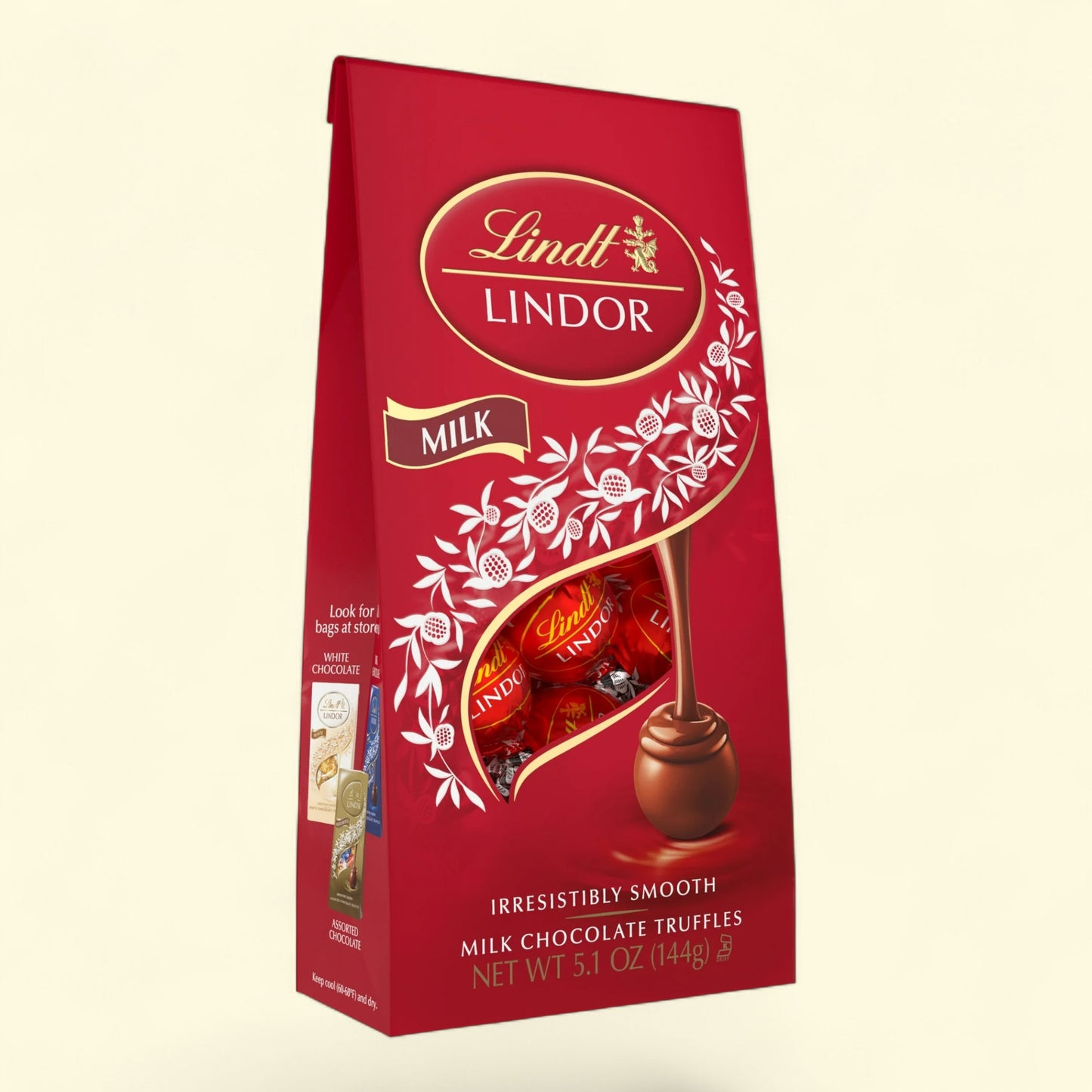 Lindt Lindor milk chocolate truffles