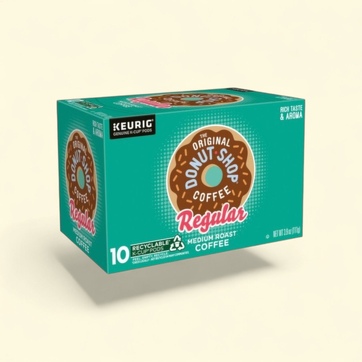 The Original Donut Shop Regular Medium Roast K-Cup Coffee Pods, 10 count