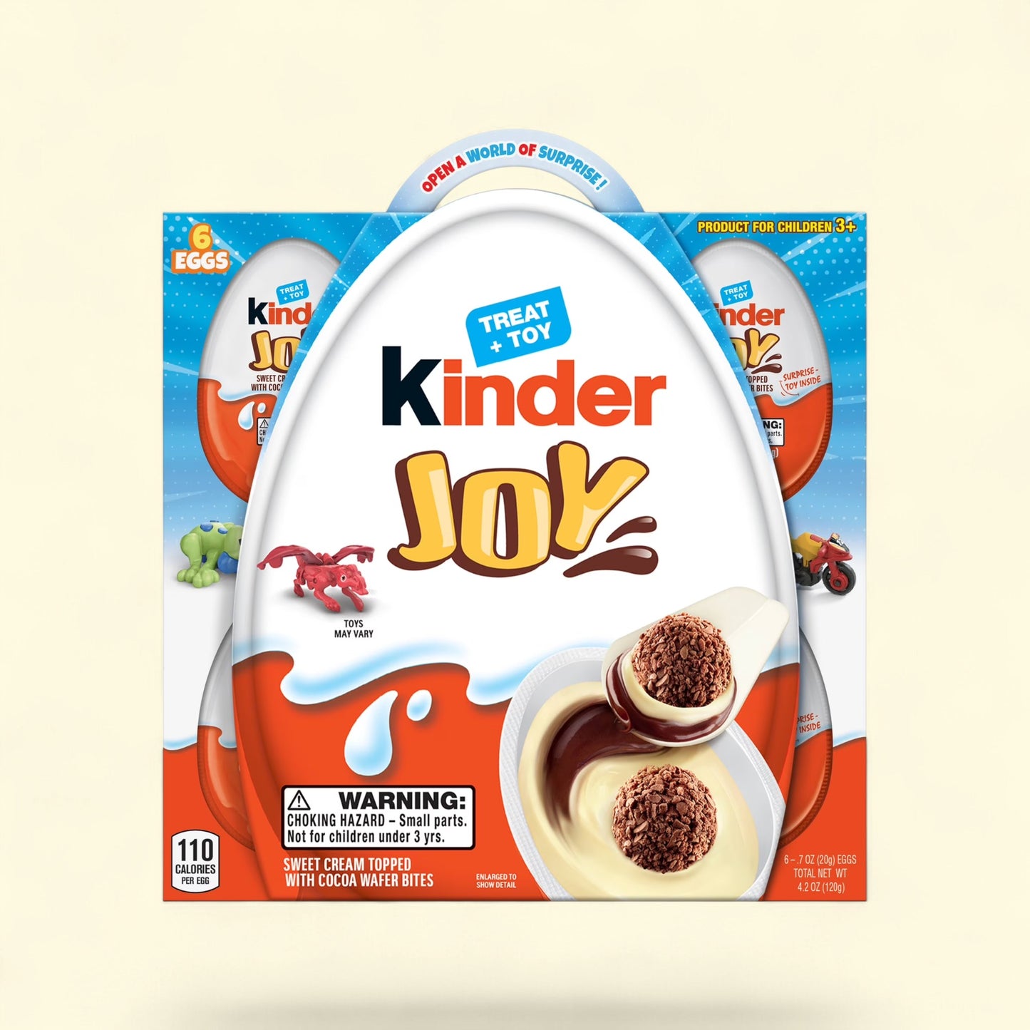 Kinder Joy Eggs, 6 Count, 4.2 oz