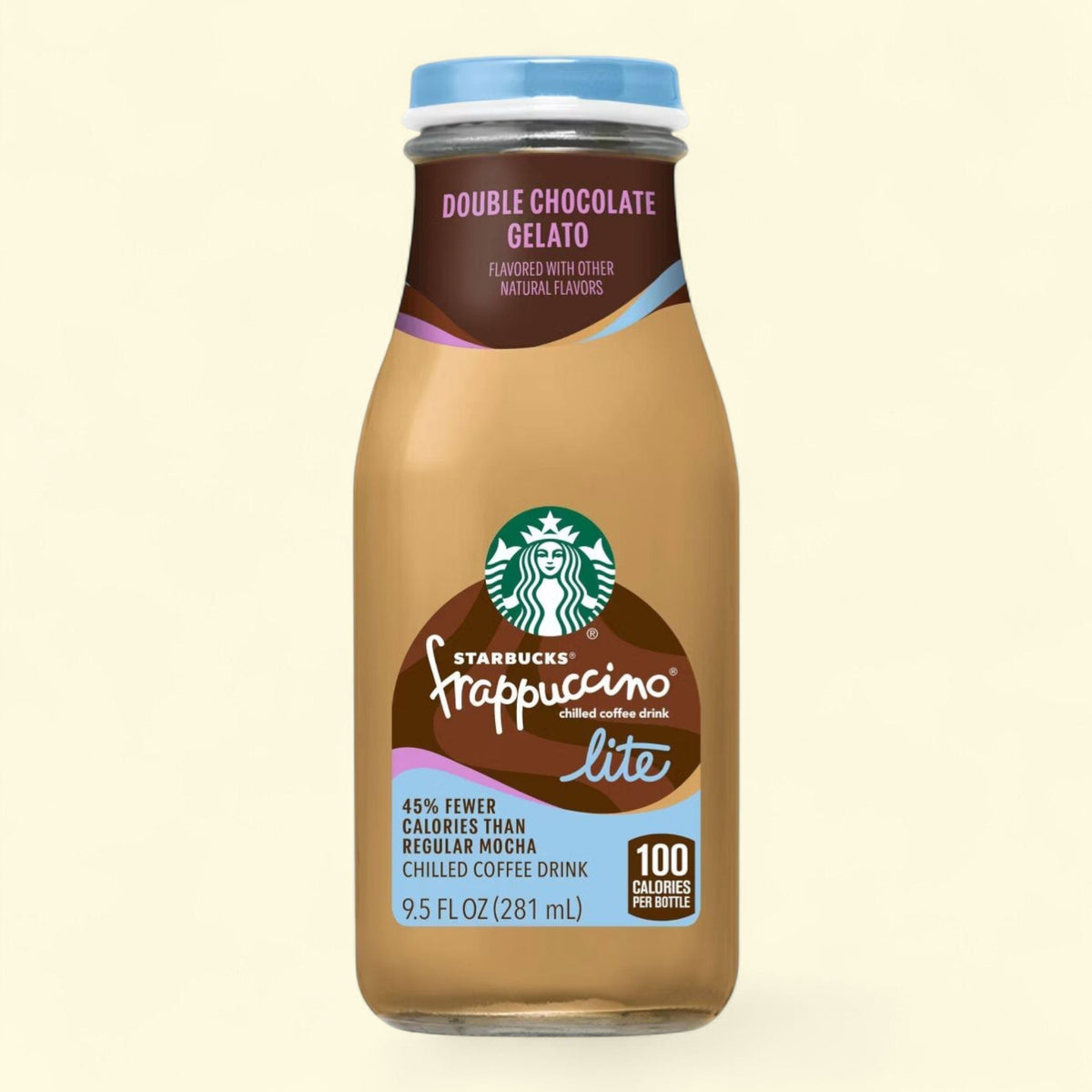 Starbucks Frappuccino Lite Double Chocolate Gelato, 9.5 fl oz