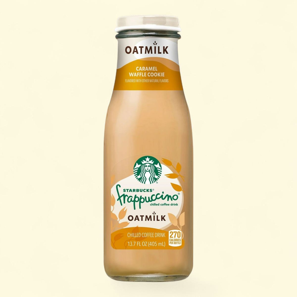Starbucks Frappuccino Caramel Waffle Cookie Iced Coffee Drink, 13.7 fl oz Bottle