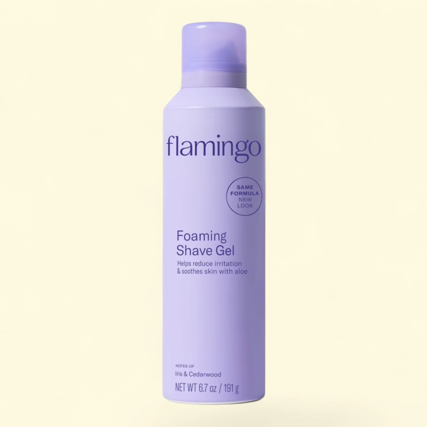 Treatspree Flamingo Foaming Shave Gel with Aloe Vera, 6.7 oz, 2 Count. Soothing gel creates a cushion for a smooth shave.