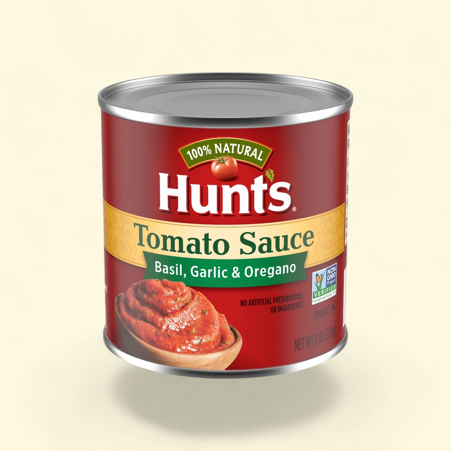 Treatspree Hunt's Tomato Sauce with Basil, Garlic & Oregano, 8 oz can. Smooth tomato sauce with Italian herbs.