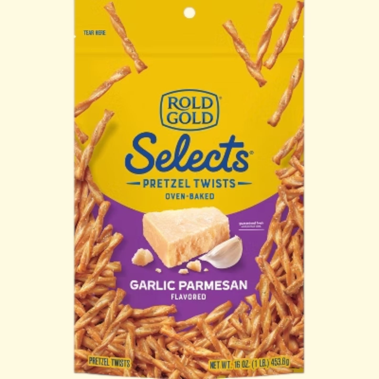 Rold Gold Garlic Parmesan Chips, 16oz — authentic US product shipped worldwide by Treatspree