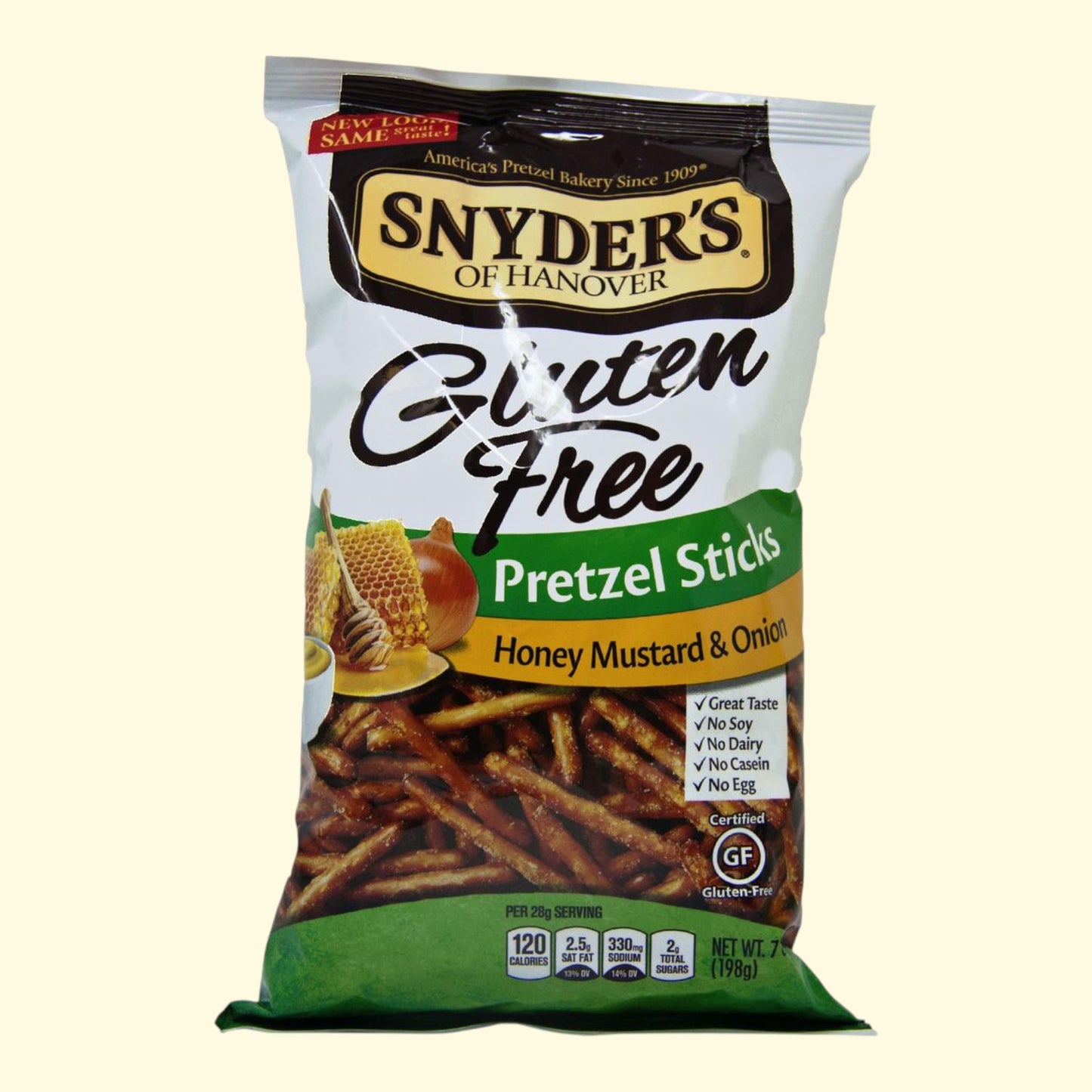 Snyder's of Hanover Pretzel Sticks, Gluten Free, Honey Mustard and ... — authentic US product shipped worldwide by Treatspree