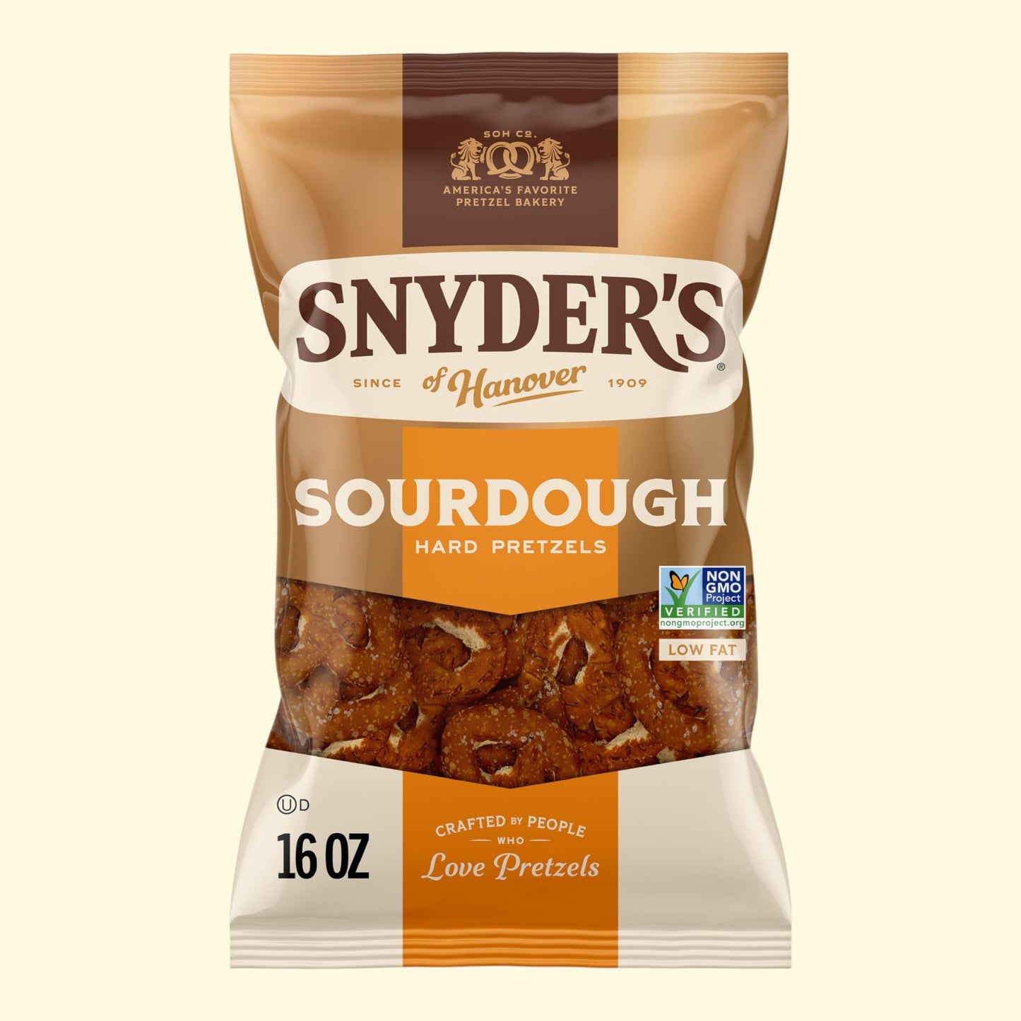 Snyder's of Hanover Sourdough Nibblers Pretzels, 16 oz — authentic US product shipped worldwide by Treatspree