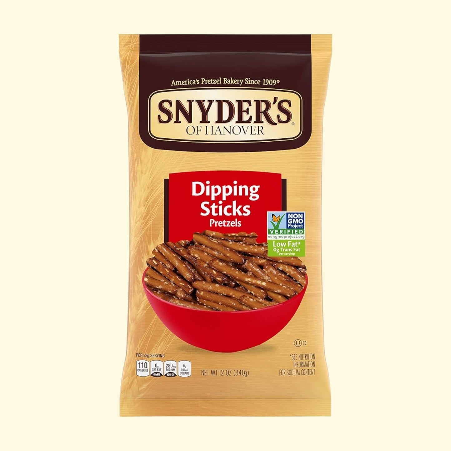 Snyder's of Hanover, Pretzel Dipping Sticks, 12 oz — authentic US product shipped worldwide by Treatspree