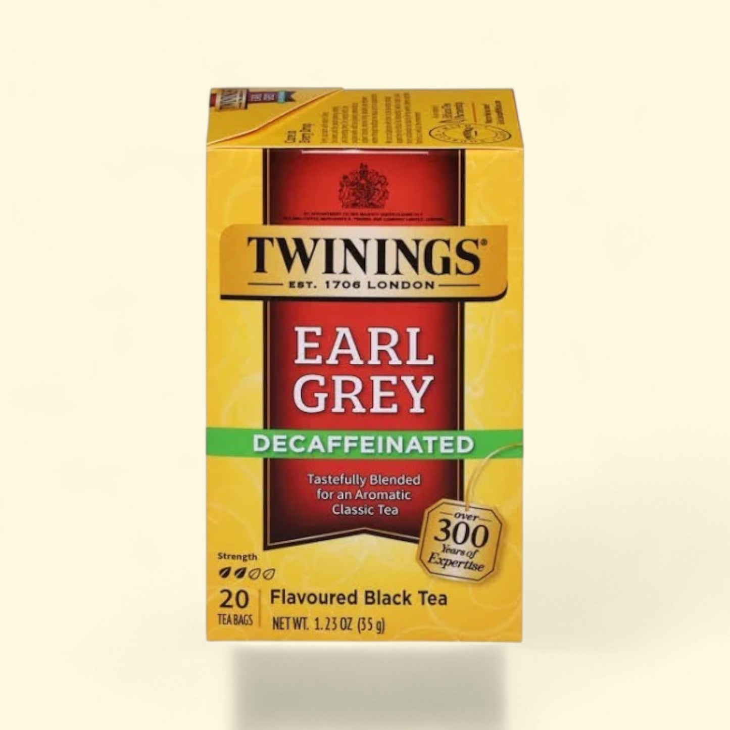 Treatspree Twinings of London Decaffeinated Earl Grey Black Tea Bags, 20 count. Classic aromatic blend with bergamot.