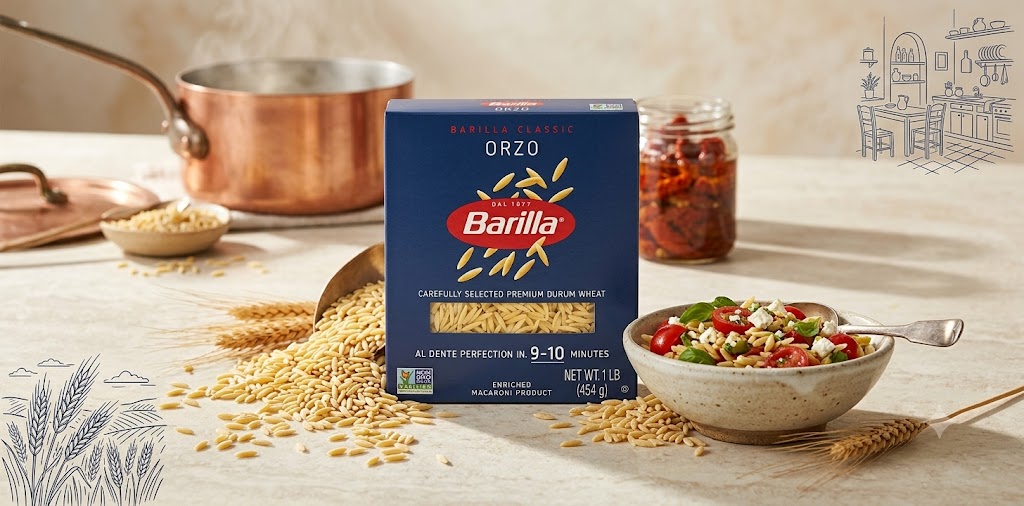 Barilla Orzo Pasta, 16 oz — The Small Pasta That Does Big Things in Your Kitchen