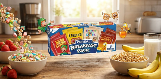 General Mills Breakfast Cereal Variety Pack 9.14 Oz – The Perfect Morning Grab for Every Taste