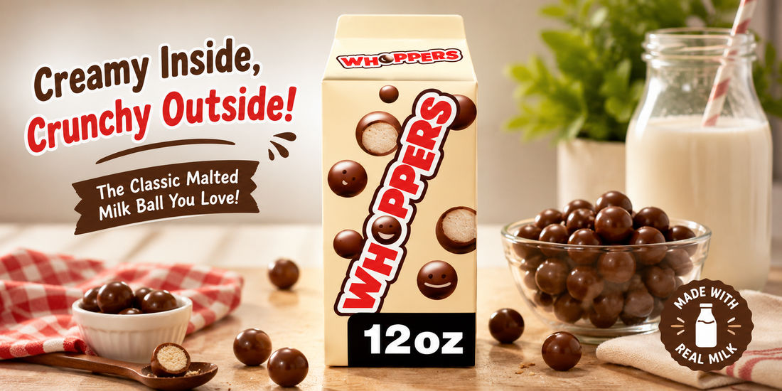 Whoppers Malted Milk Chocolate Balls, 12 Ounce – The Classic Candy You Never Get Tired Of