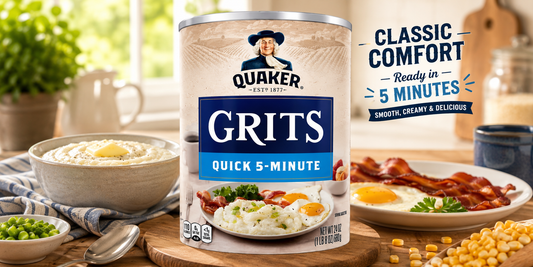 Quaker Quick 5 Minutes Grits 24 oz – The Breakfast You Didn't Know You Were Missing