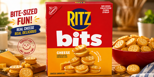 Ritz Bits Cracker Sandwiches with Cheese – 8.8oz: The Snack You'll Keep Coming Back To