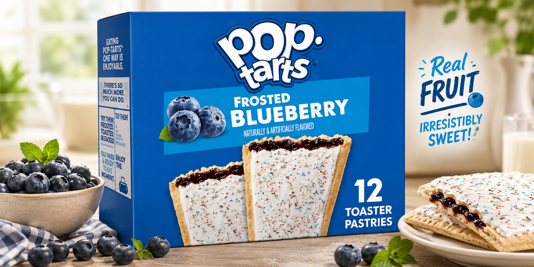 Pop-Tarts Frosted Blueberry Toaster Pastries (1 Pack) Review: Taste, Nutrition & Where to Buy