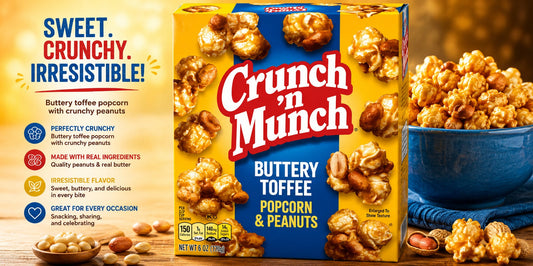 Crunch n Munch Buttery Toffee Popcorn & Peanut Snack Review: Why This Old-School Treat Still Wins