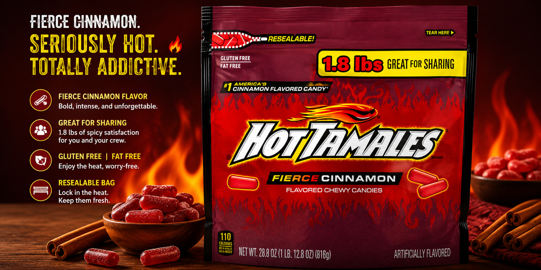 Hot Tamales Fierce Cinnamon Chewy Candy Stand Up Bag 816g Review: Is It Worth Buying?