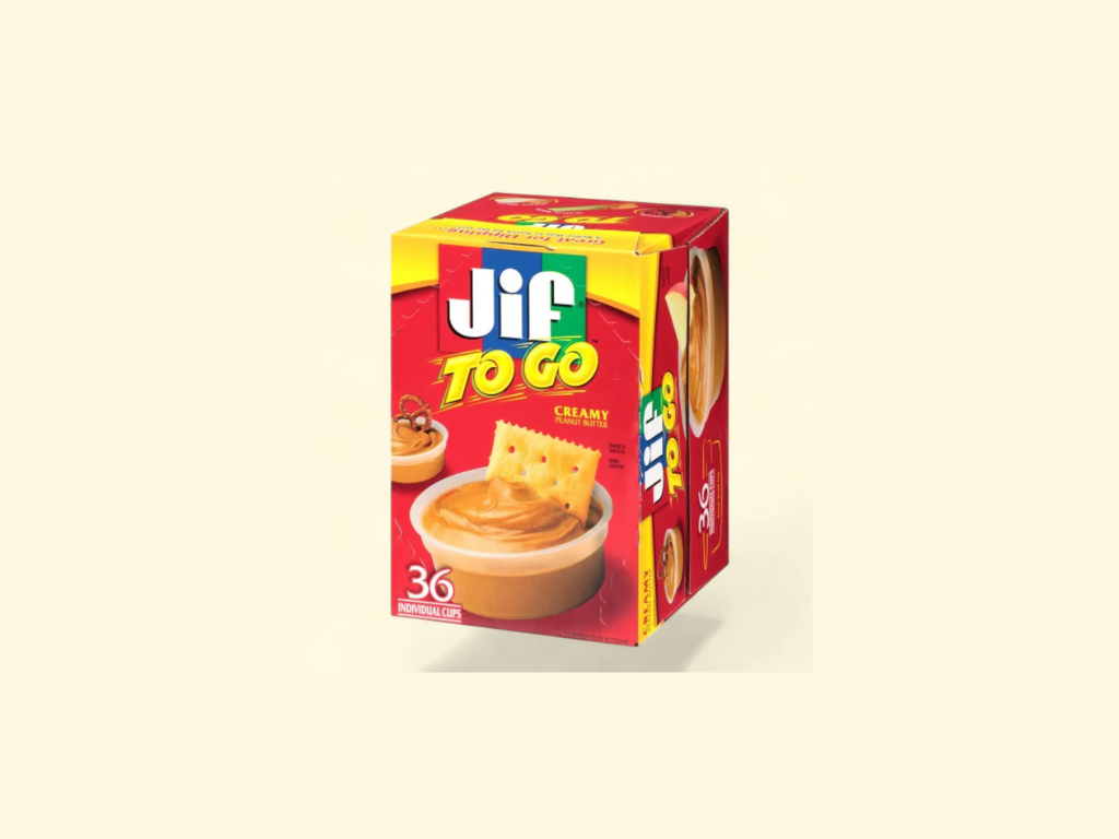 Jif To Go Spread