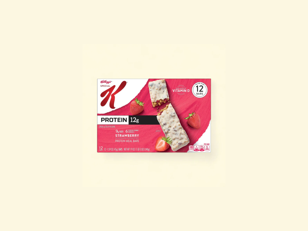Kellogg's Special K Protein Meal Bar, Strawberry,9.5 Oz