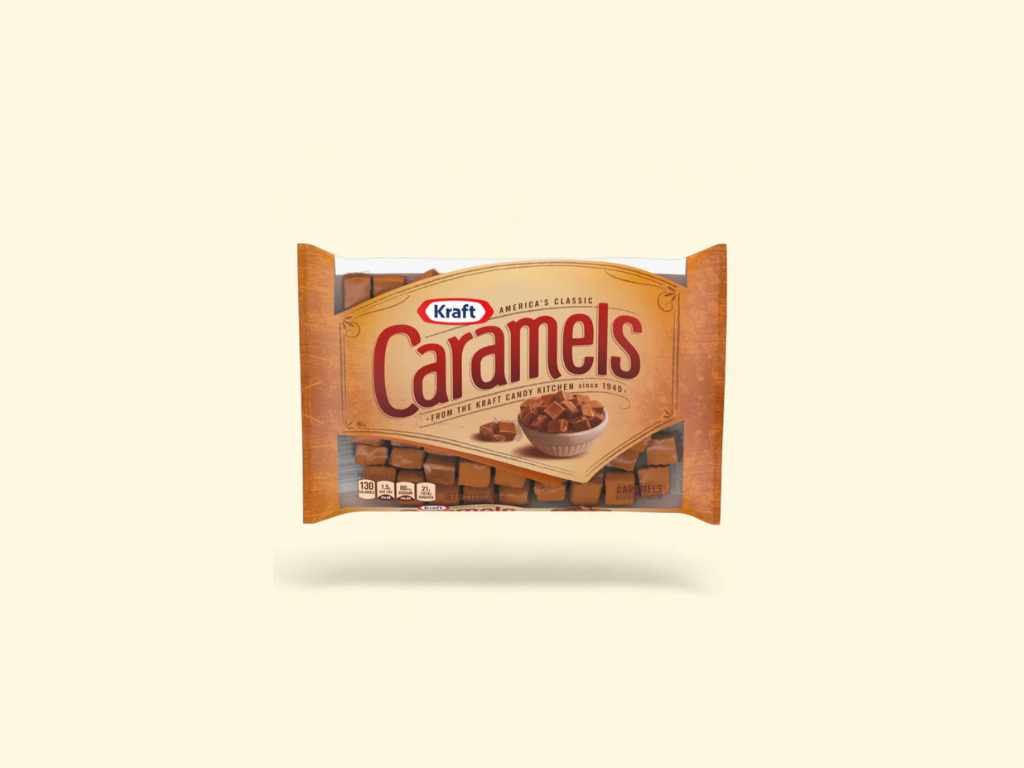 Kraft Candy Caramels, Individually Wrapped, 11 oz