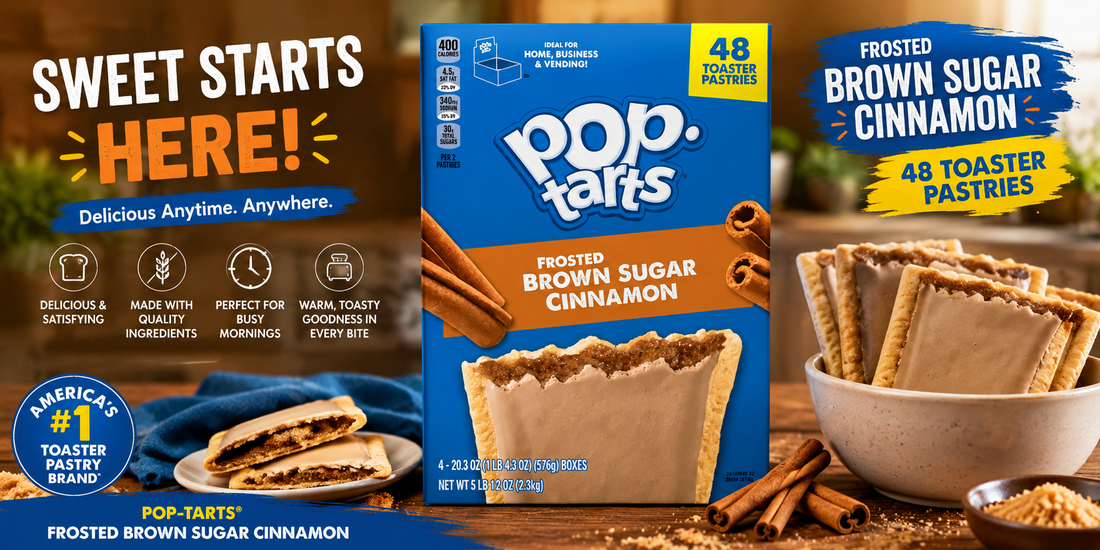 Kellogg's Frosted Brown Sugar Cinnamon Pop-Tarts: The Timeless Snack You'll Keep Coming Back To